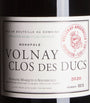 Domaine Marquis D'Angerville Domaine Marquis d'Angerville Clos des Ducs Volnay Premier Cru 2020 (75cl) - Burgundy, France
