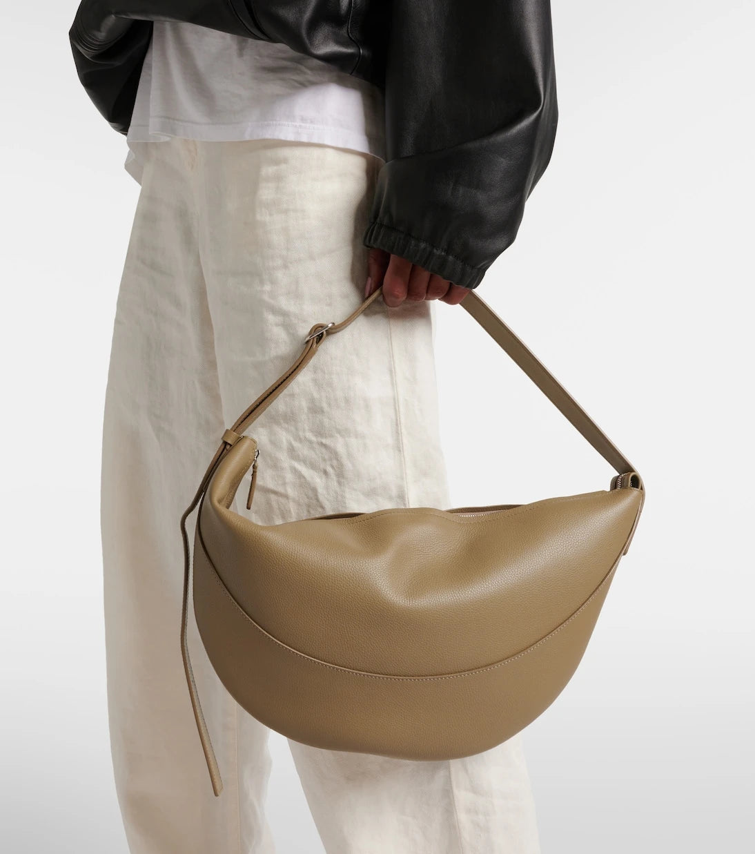 The Row - Jouve Small leather shoulder bag
