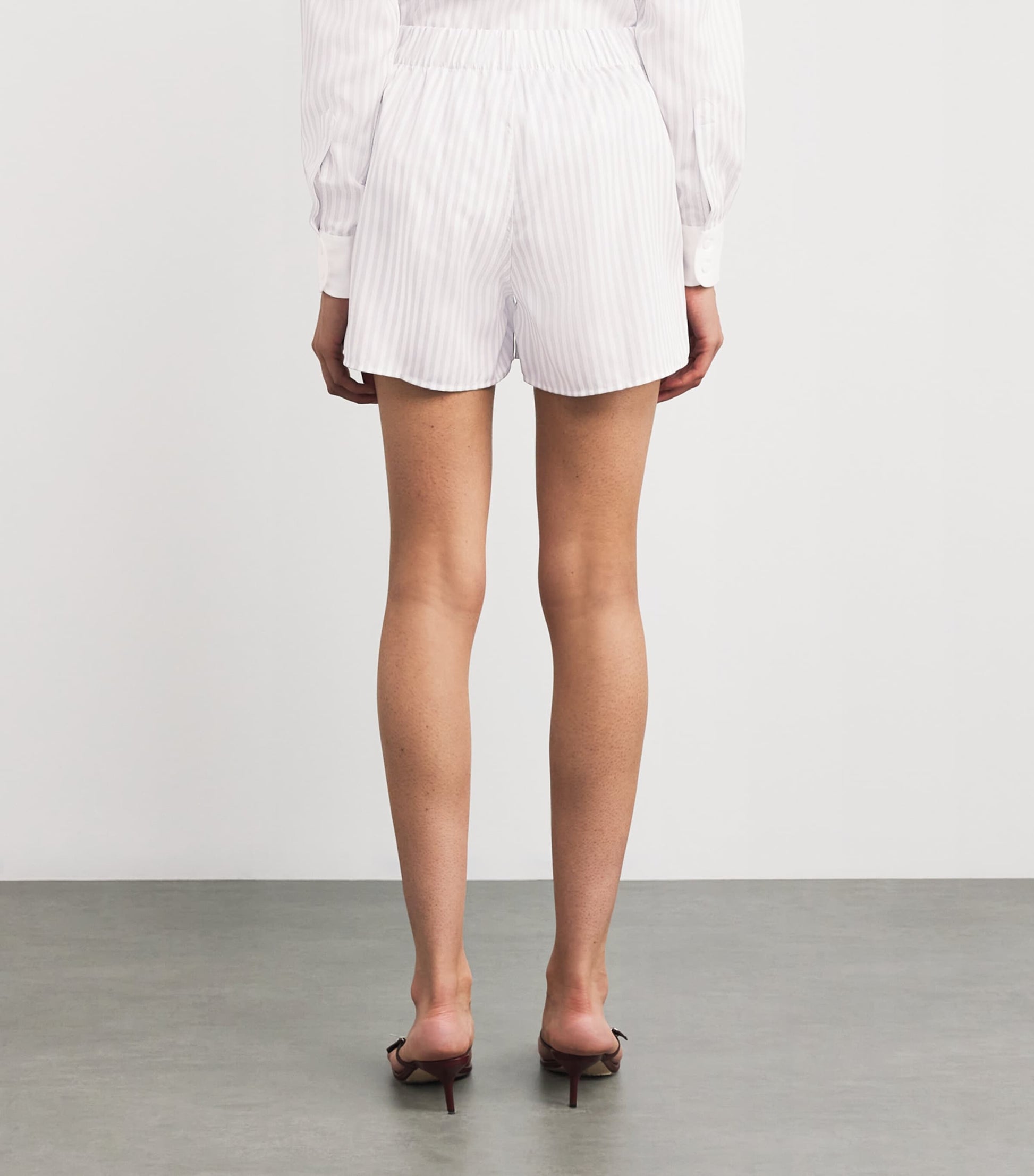 Silver Tencel The Boxer Shorts