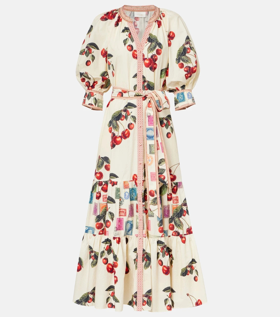 Camilla - Notes From The Road printed cotton shirt dress