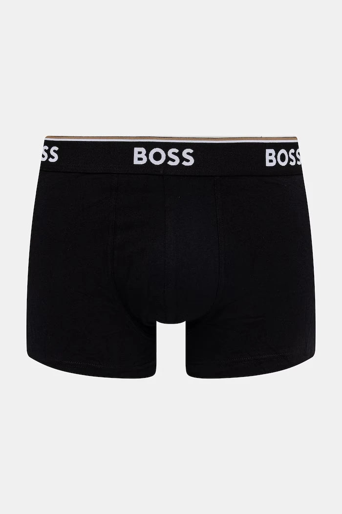 BOSS erkek pamuklu elastan boxer trunk 3P Power Desig 3 adet