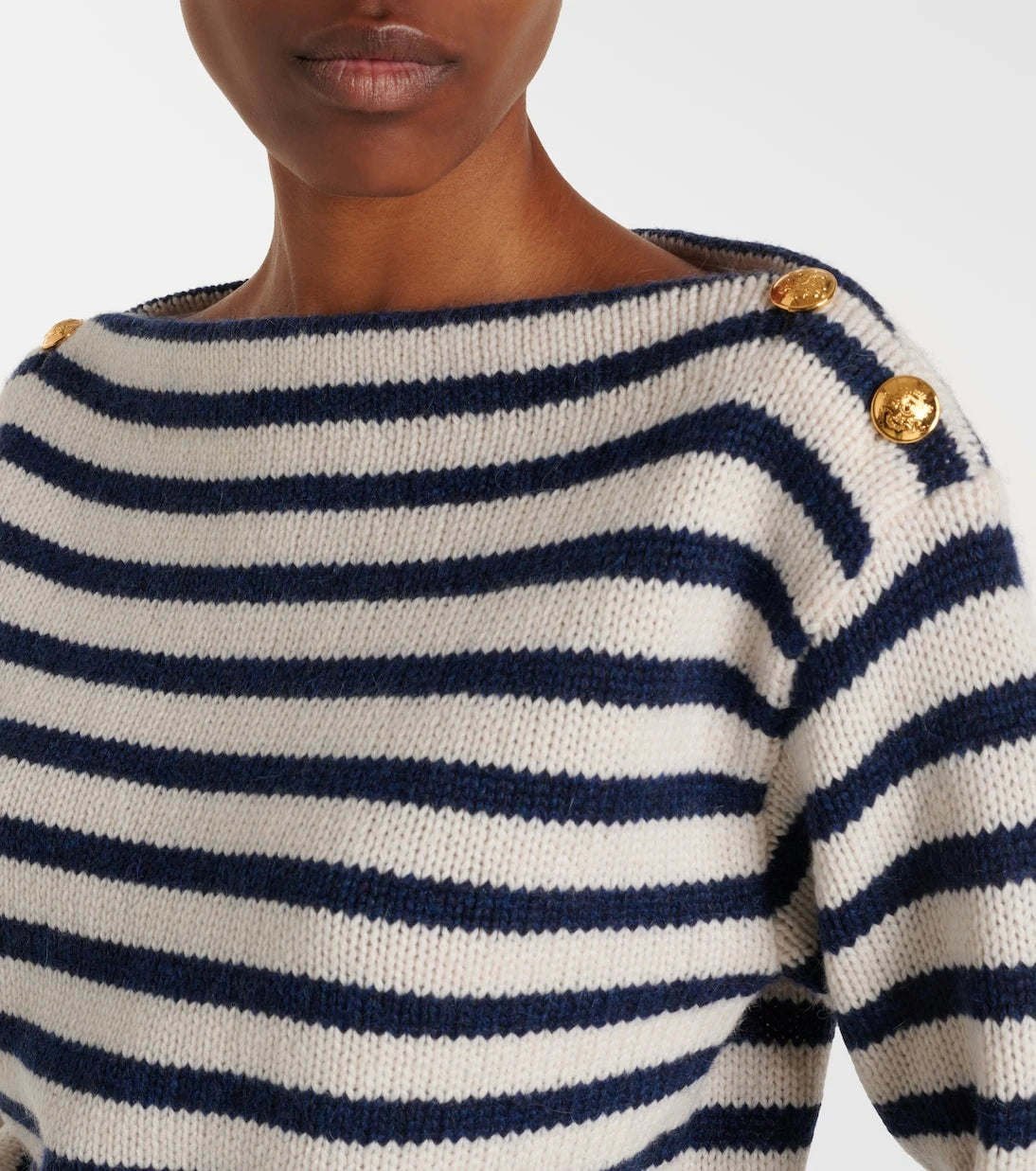 Nili Lotan - Tandy striped cashmere sweater