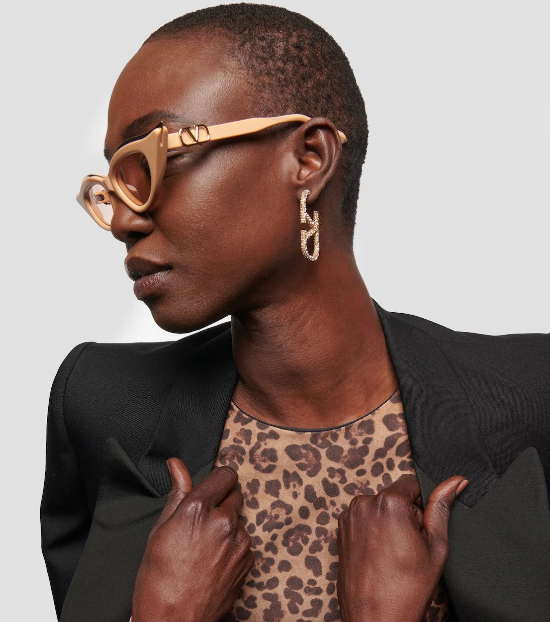 Valentino - V-Goldcut II cat-eye sunglasses