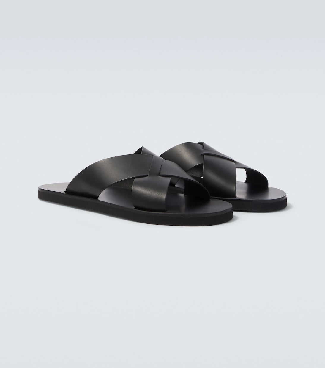 Ancient Greek Sandals - صنادل بيوس الجلدية