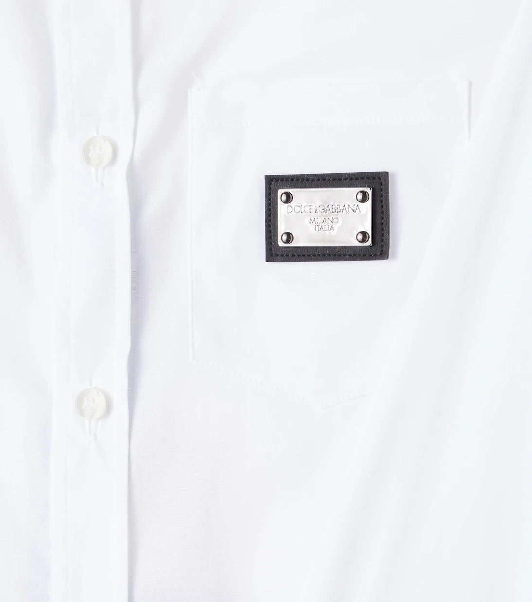 Dolce&Gabbana Kids - Logo cotton-blend shirt
