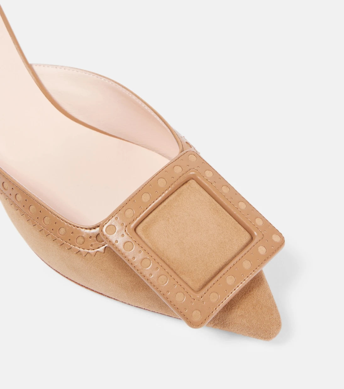 Roger Vivier - Viv' in the City 45 suede mules