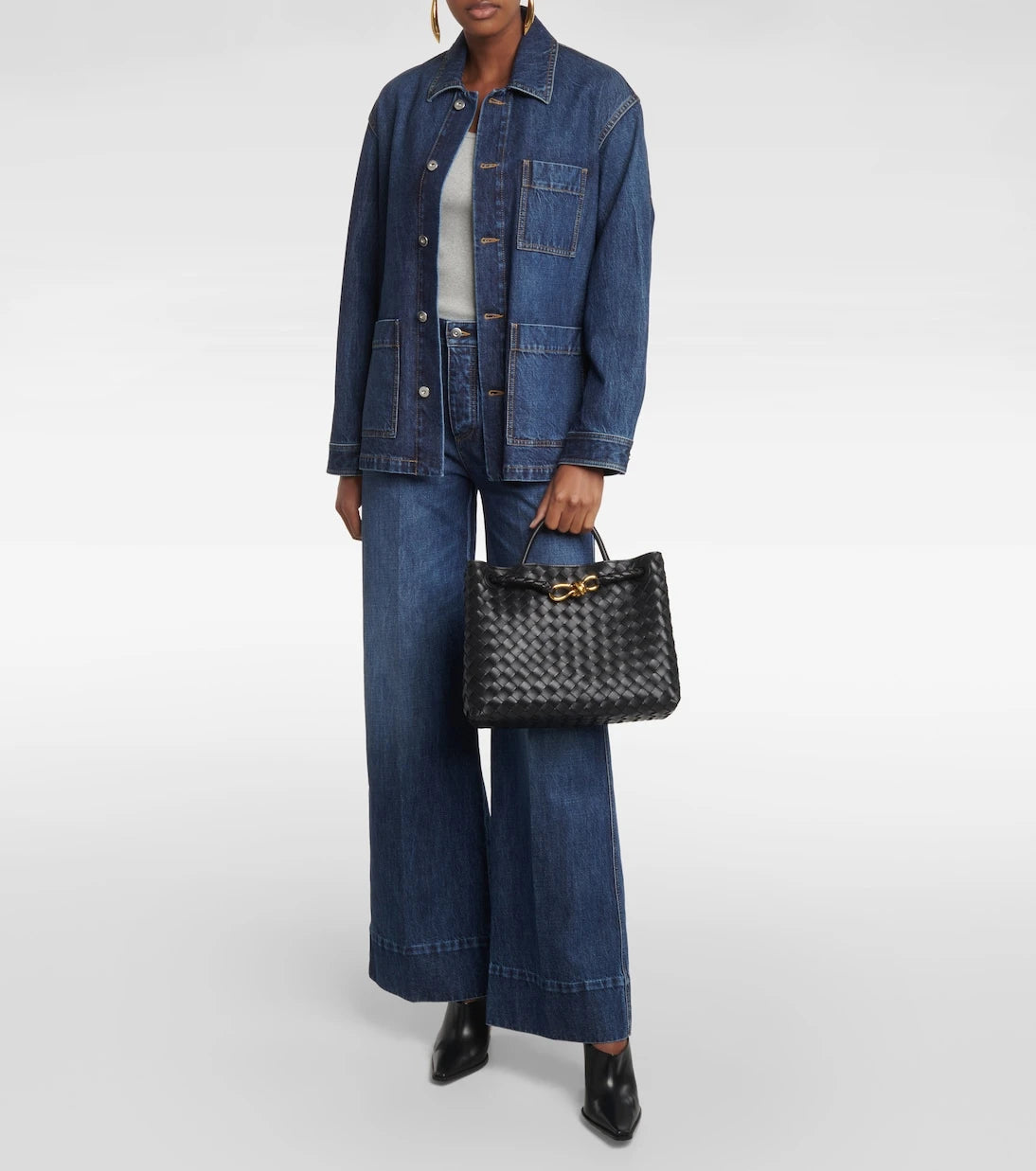Bottega Veneta - Andiamo Medium leather tote bag