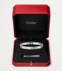Cartier LOVE Classic White Gold Bracelet - Single-Screw Closure