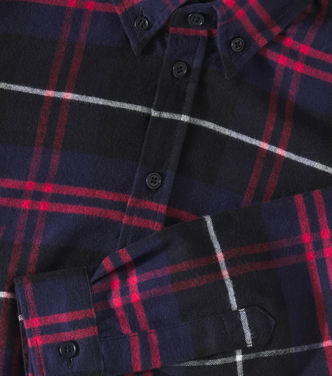 Il Gufo - Plaid cotton flannel shirt