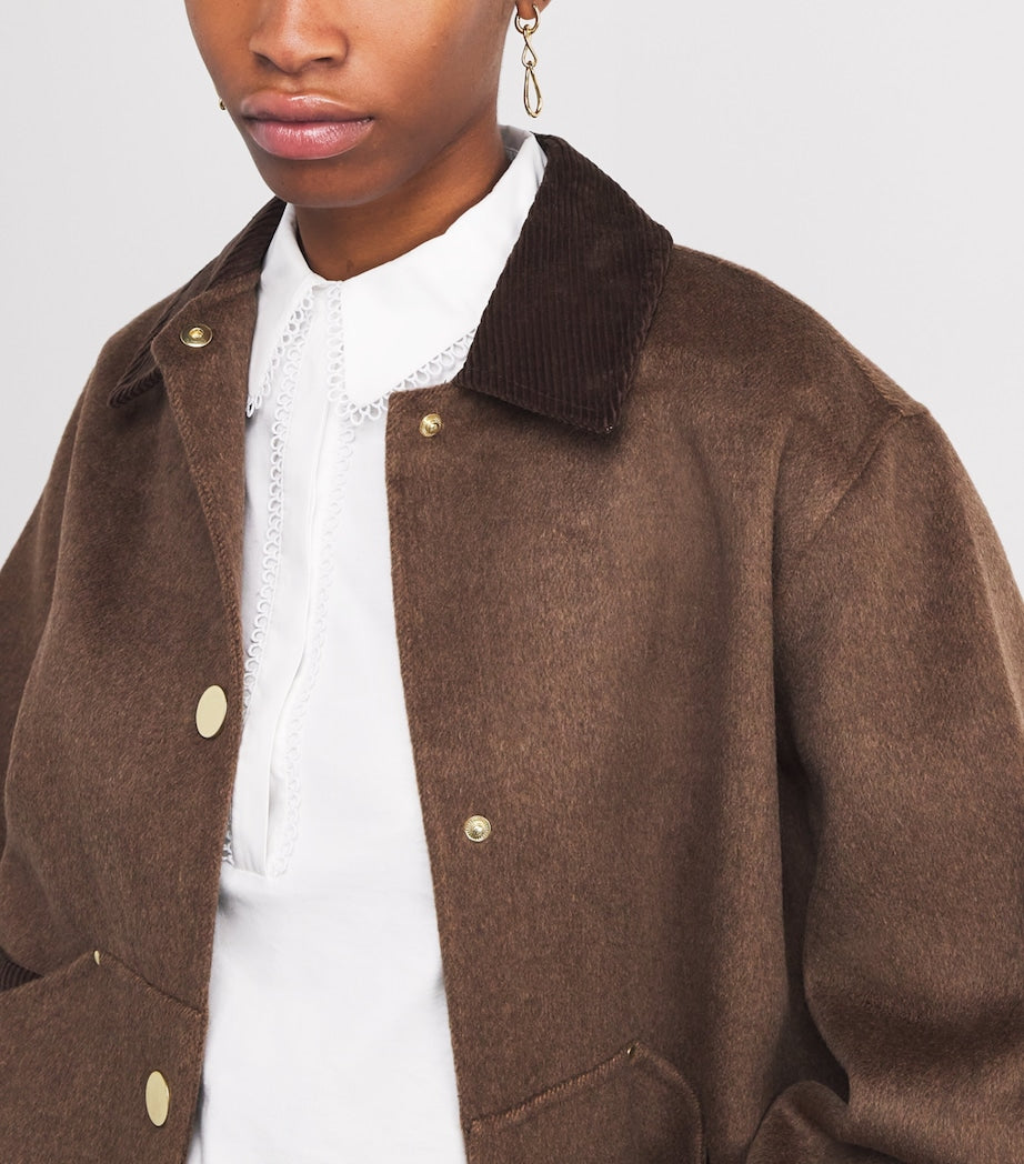 ME+EM White Cotton Collared Tank Top