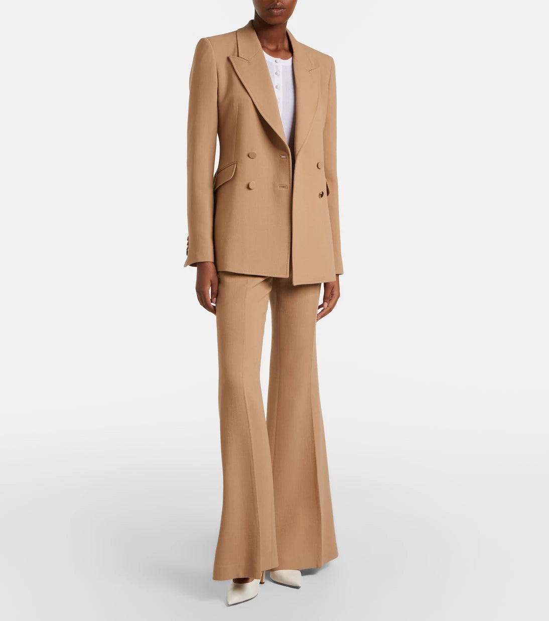 Gabriela Hearst - Rhein virgin wool flared pants