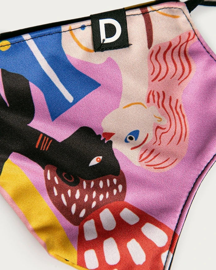 Desigual - Yeniden kullanılabilir koruyucu maske