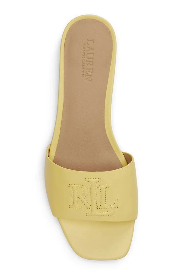 Lauren Ralph Lauren чехли дамски от кожа Everley Sld