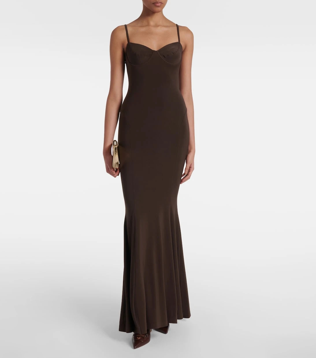 Norma Kamali - Jersey maxi dress