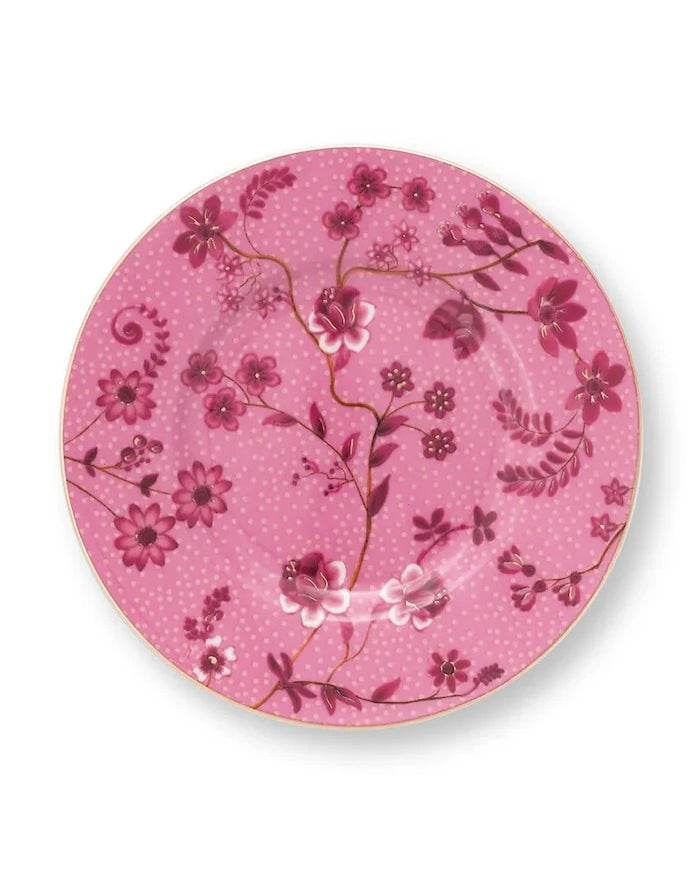 Pip Studio Four Jolie Flowers 12 cm Meze Tabağı Seti (6 Parça)