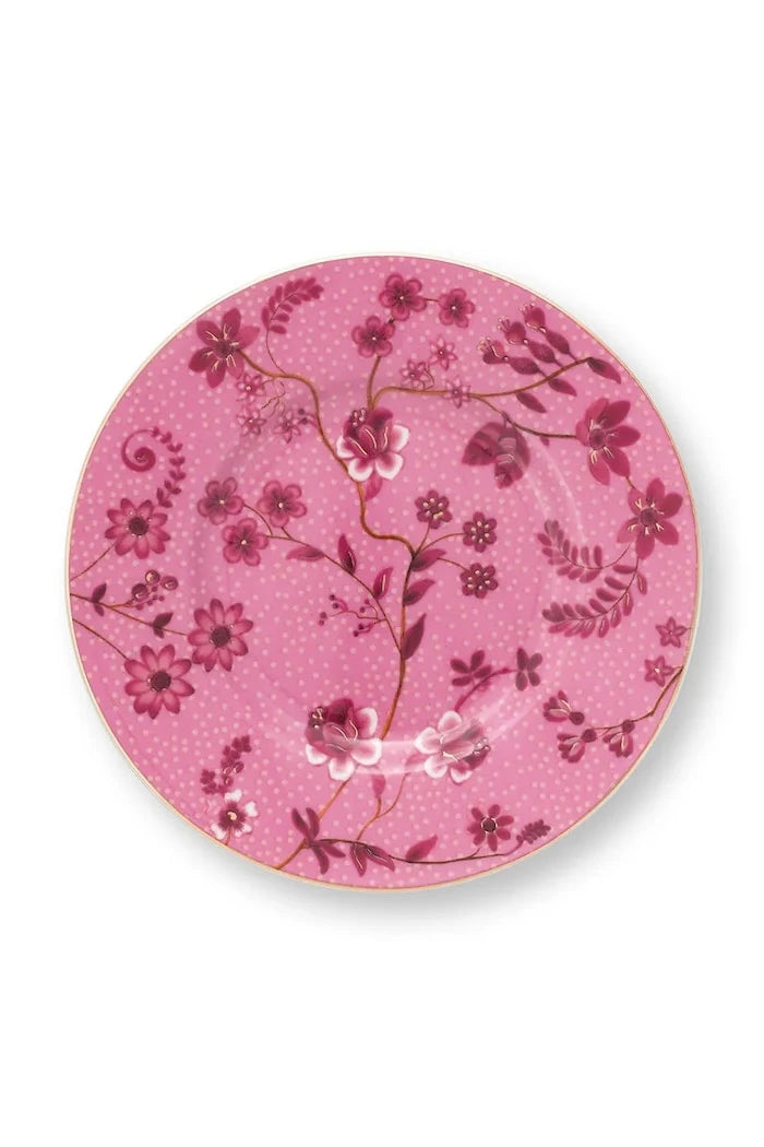 Pip Studio Four Jolie Flowers 12 cm Meze Tabağı Seti (6 Parça)