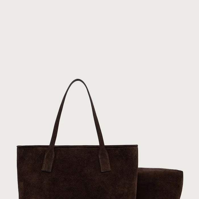 Marella süet kadın shopper çanta MLAECRU