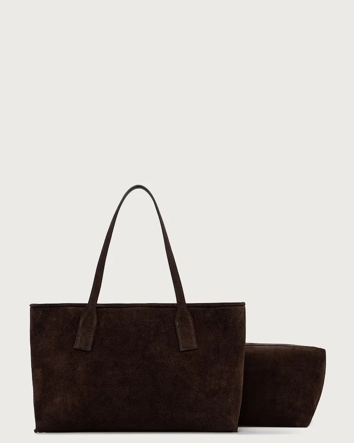 Marella süet kadın shopper çanta MLAECRU