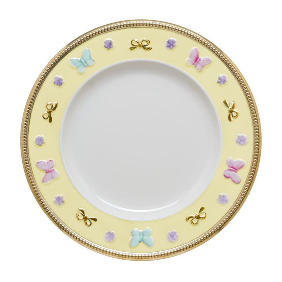 Porcelain Butterfly Dessert Plate (21cm)