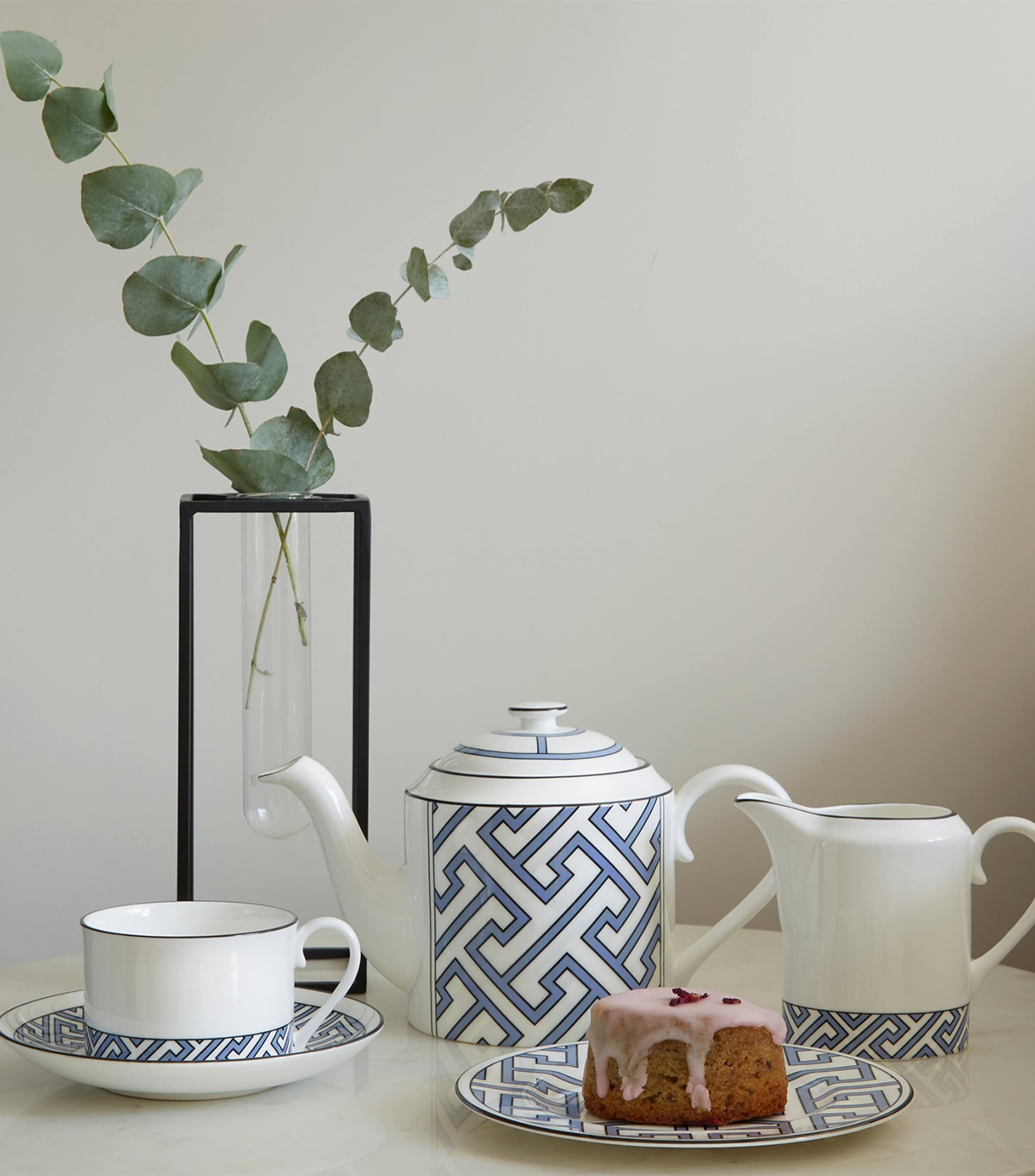 O.W.London Maze Teacup and Saucer