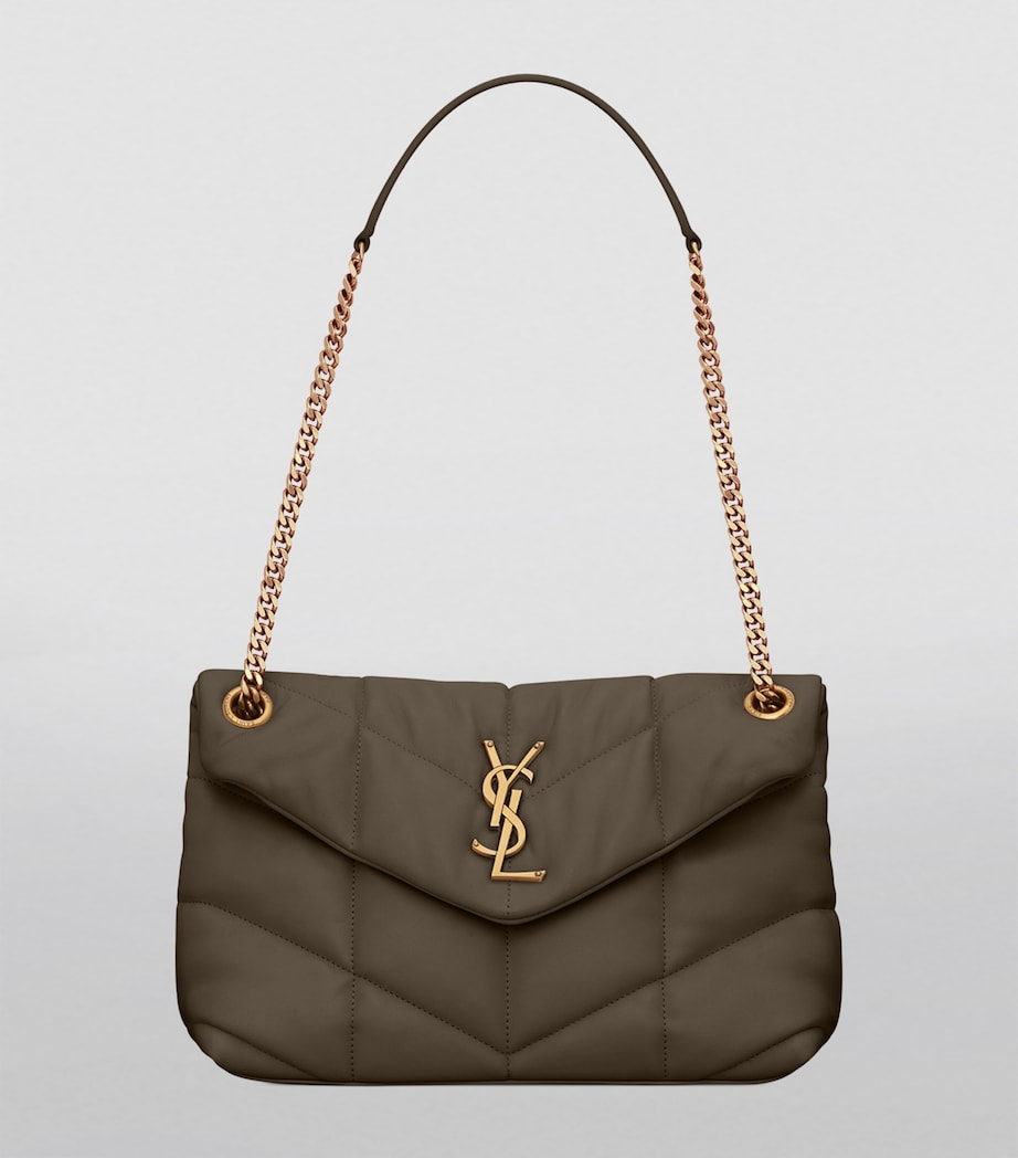 Green Small Loulou Puffer Shoulder Bag