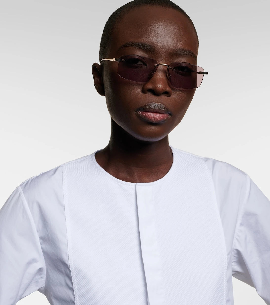 Dior Eyewear - CDior S4U dikdörtgen güneş gözlüğü
