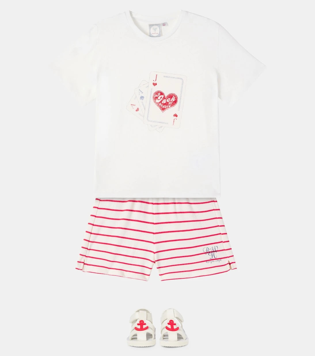 Konges Sløjd - Jack cotton and linen T-shirt