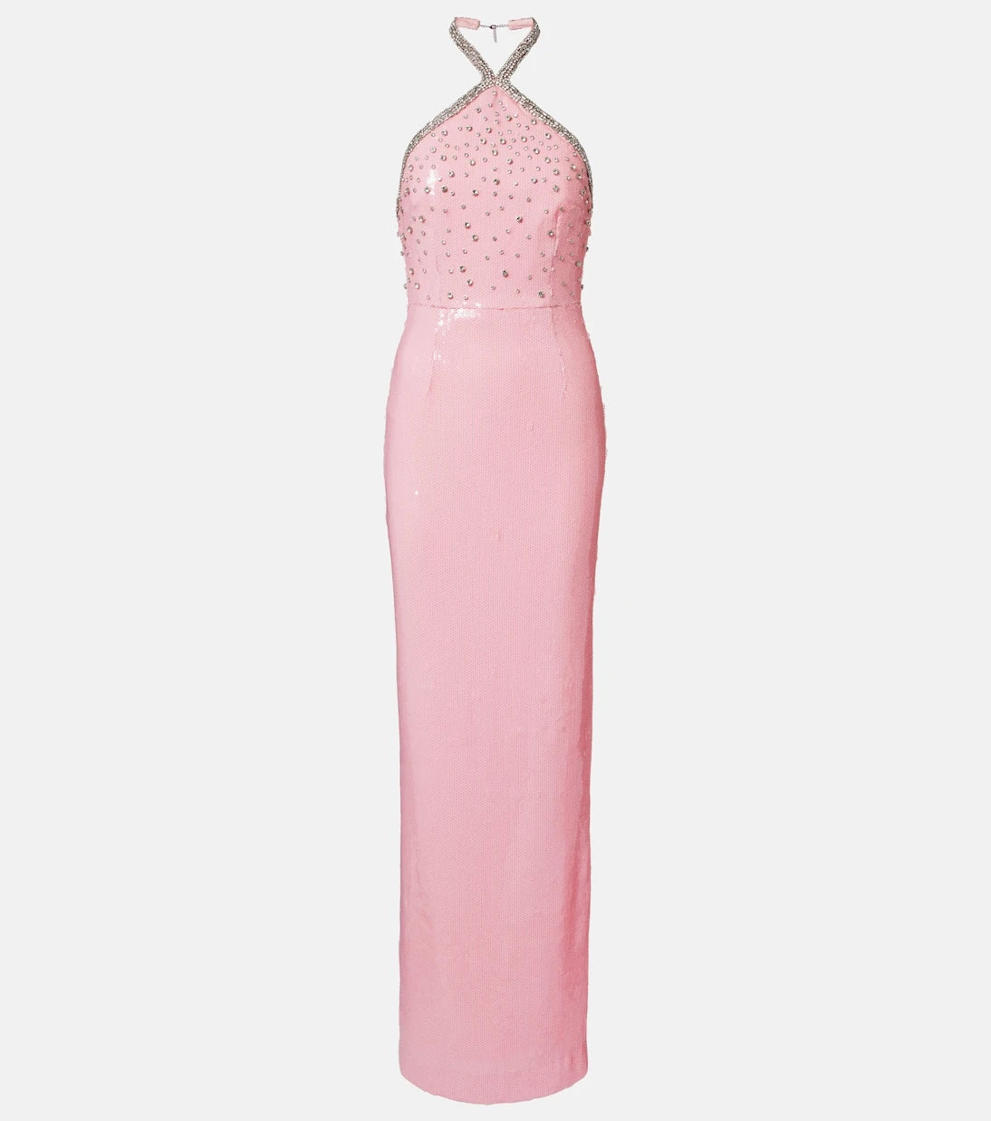 Rebecca Vallance - Lydia sequined halterneck gown