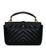 Saint Laurent Black Mini College Shoulder Bag