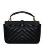Saint Laurent Black Mini College Shoulder Bag