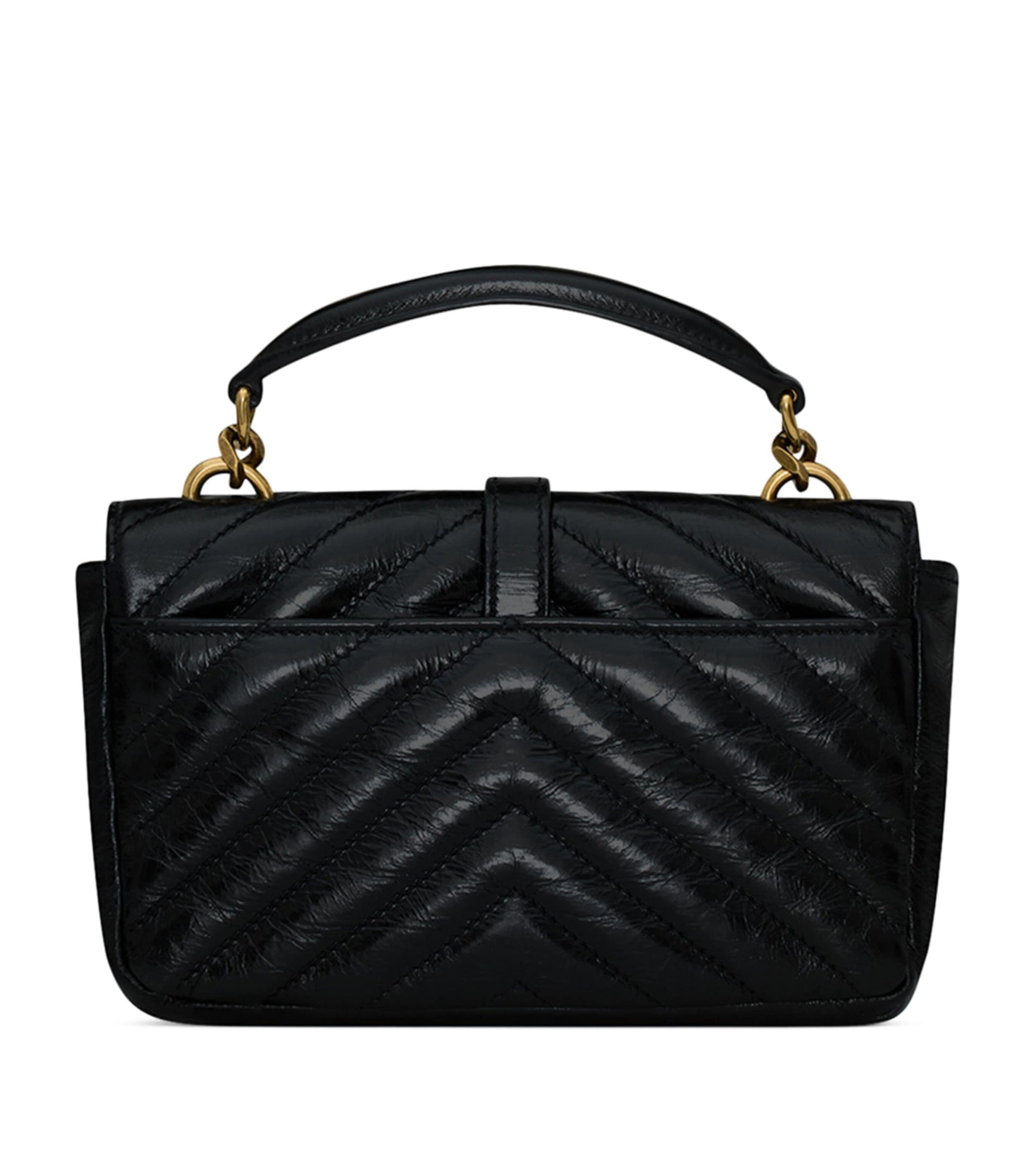 Saint Laurent Black Mini College Shoulder Bag