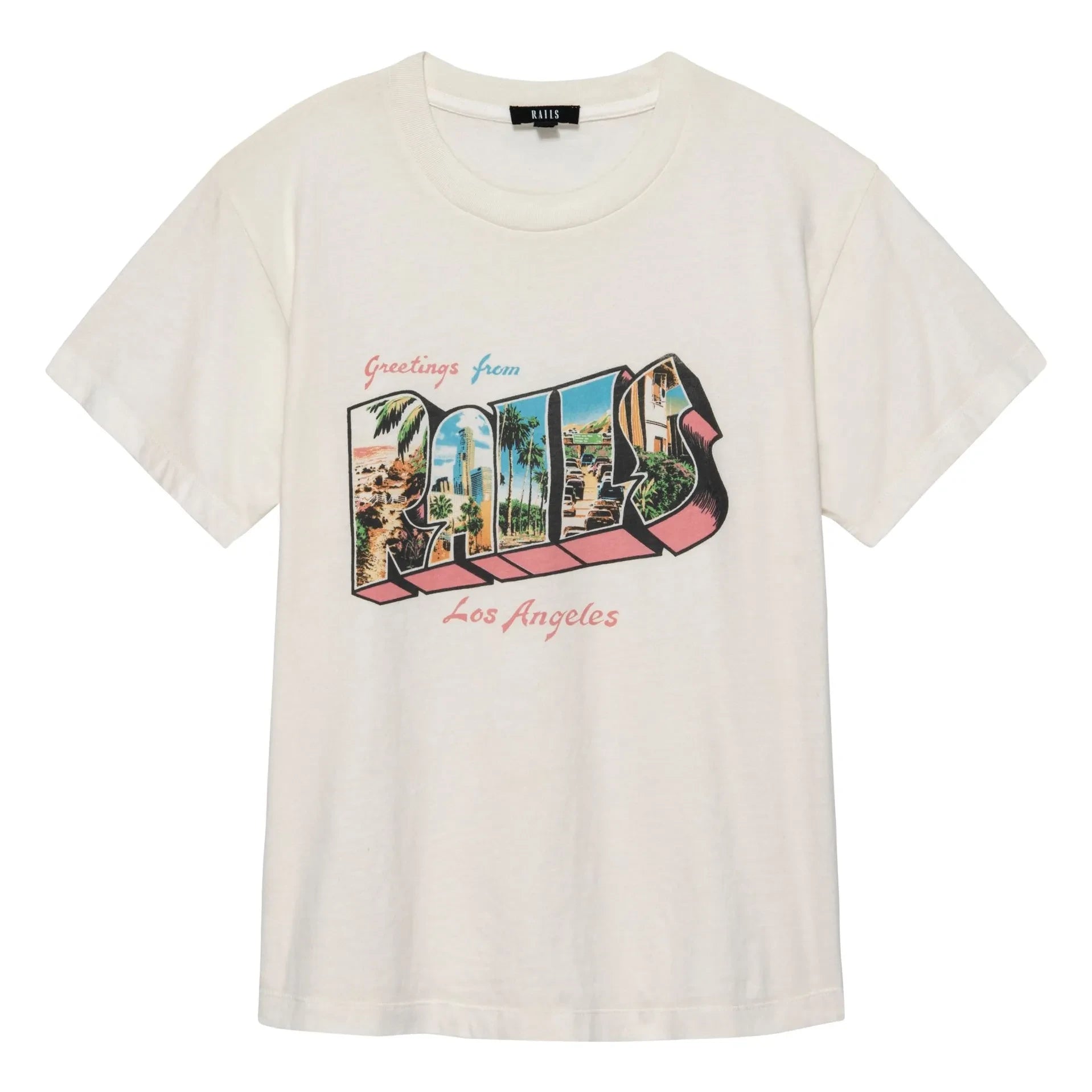 Rails - Boyfriend T-shirt | White