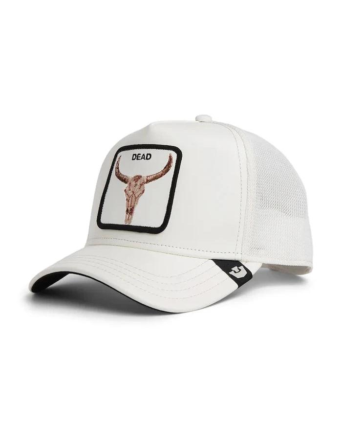 Goorin Bros Шапка trucker Faux Leather Bull Skull
