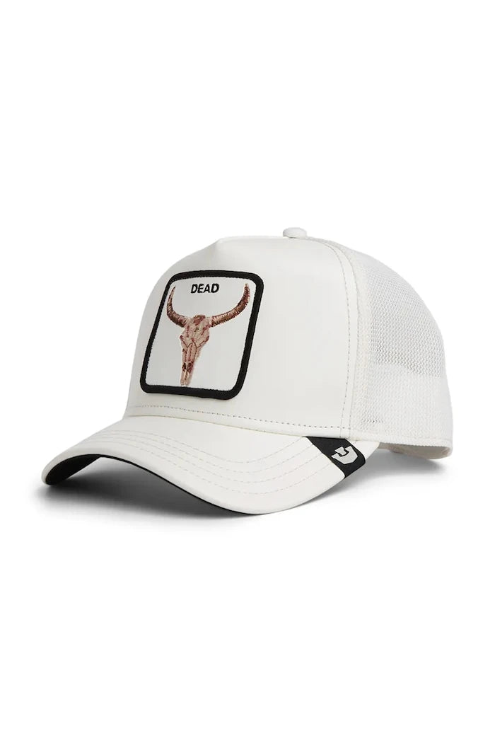 Goorin Bros Шапка trucker Faux Leather Bull Skull
