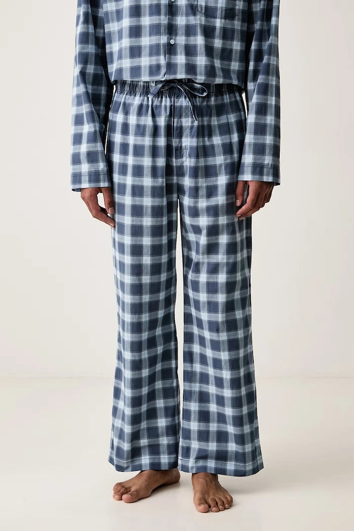 Pamuktan İki Parçalı Erkek Pijama