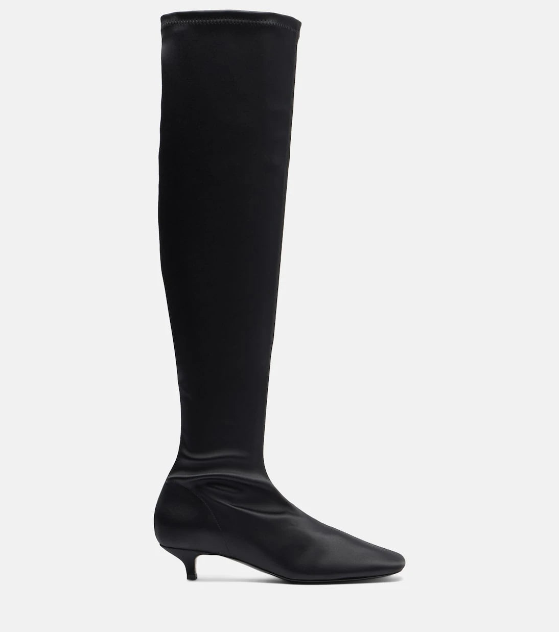 Toteme - Satin knee-high boots