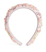 Jennifer Behr Pink Oleander Embellished Headband