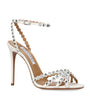 White Leather Tequila Sandals 105