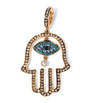 Annoushka Yellow Gold and Diamond Mythology Hand of Fatima Charm