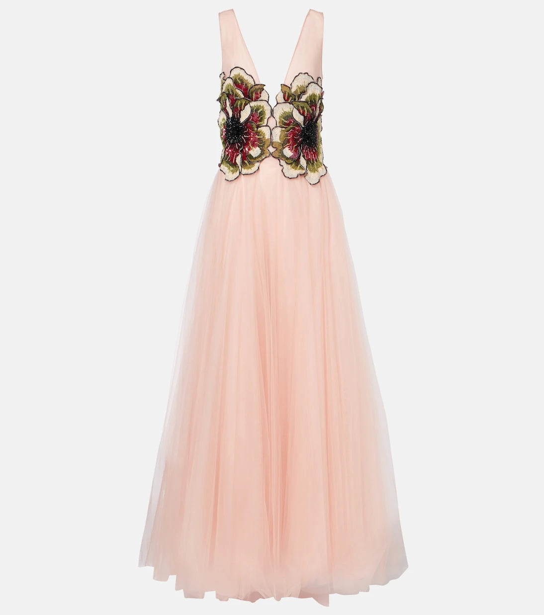 Costarellos - Arion sequined tulle gown