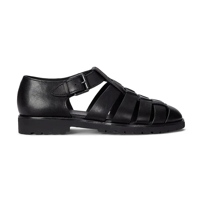Polo Ralph Lauren сандали мъжки от кожа Finn Lug