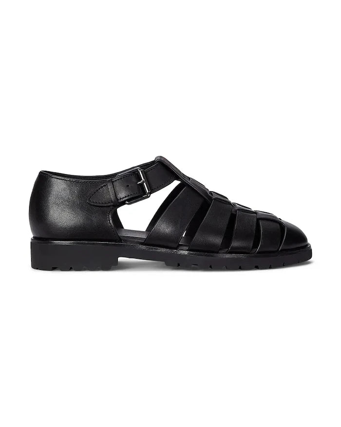 Polo Ralph Lauren Erkek Deri Sandalet Finn Lug