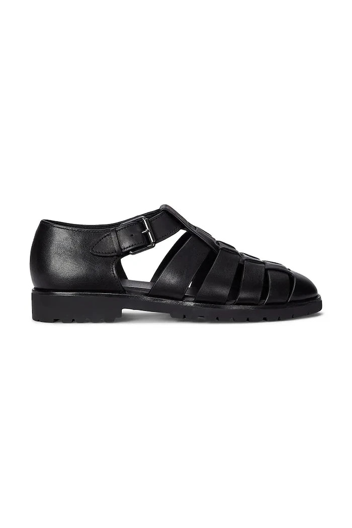 Polo Ralph Lauren Erkek Deri Sandalet Finn Lug