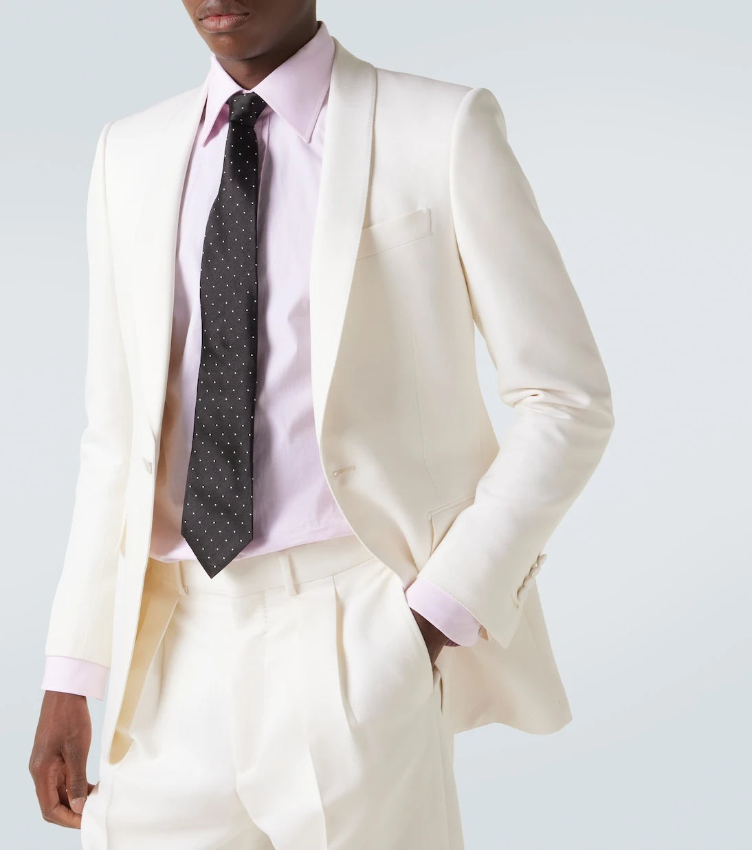 Tom Ford - Polka-dot silk twill tie