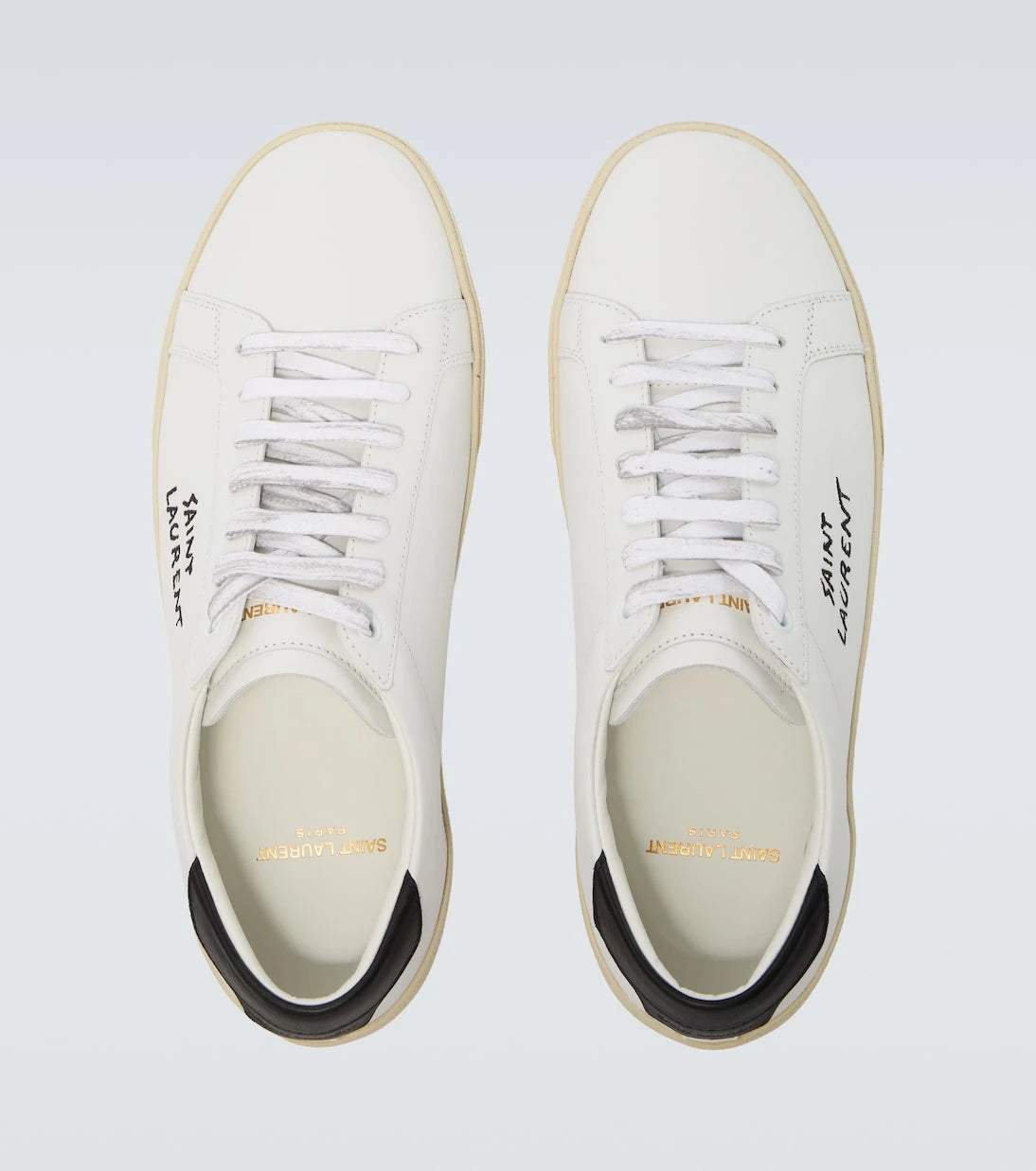 Saint Laurent - Court Classic SL/06 leather sneakers