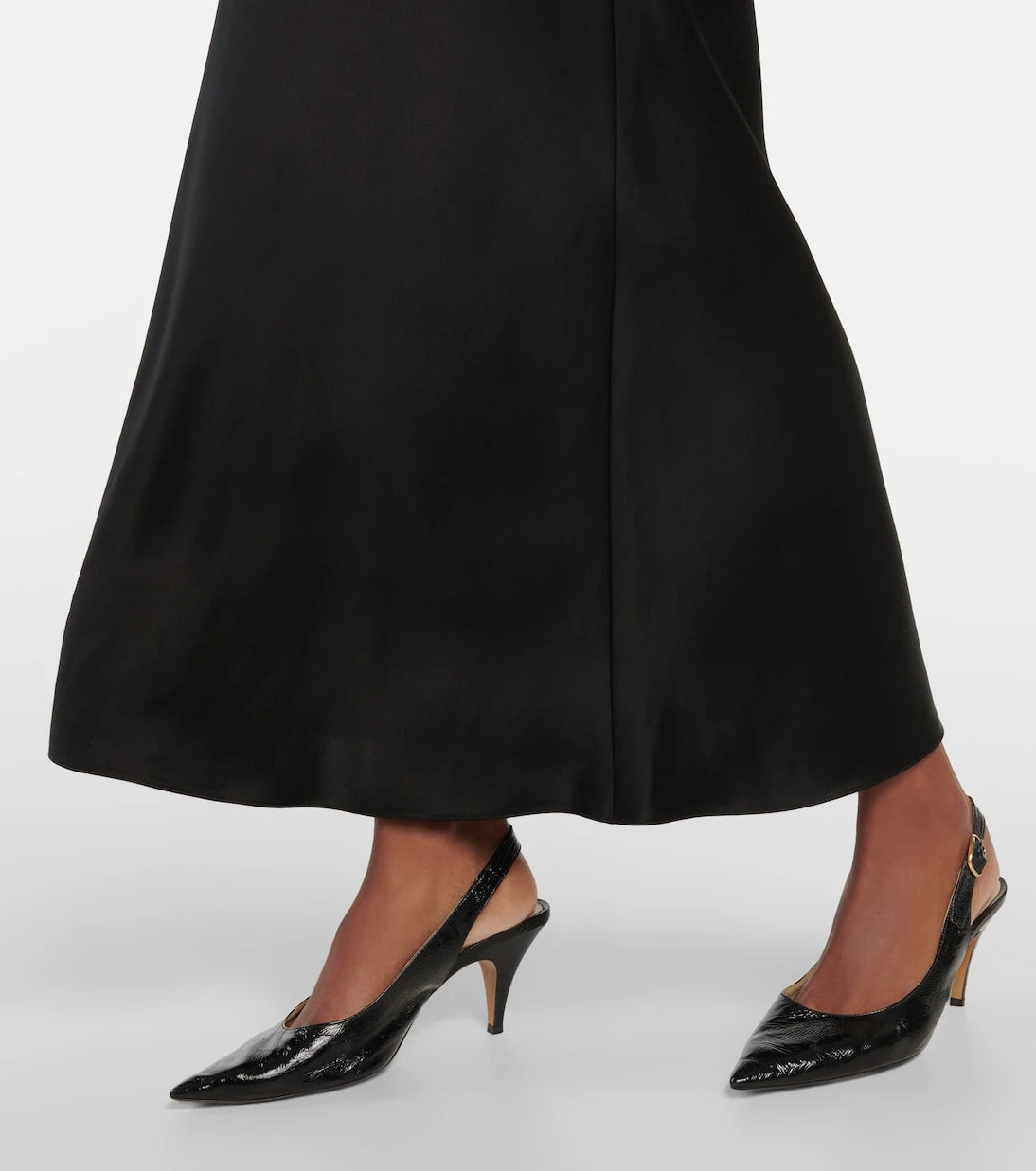 Khaite - Joely satin slip dress