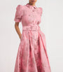 Rebecca Vallance Pink Belted Annette Button Gown