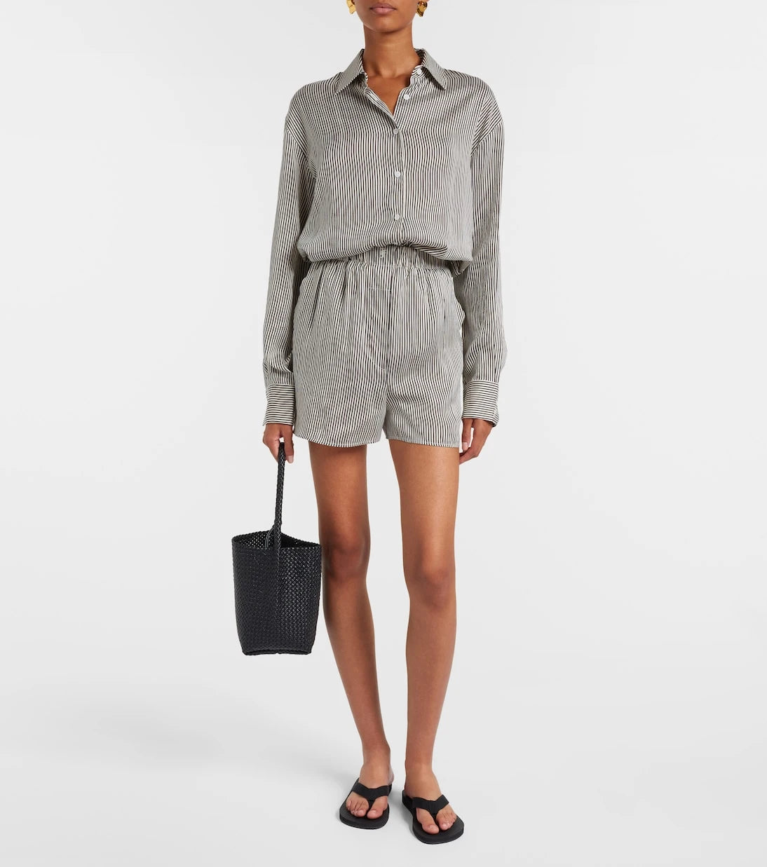 The Frankie Shop - Lui striped shorts