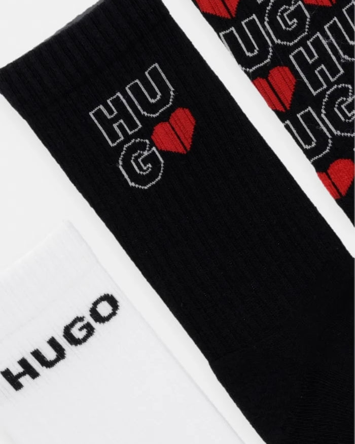 HUGO Erkek Çorap 3P QS VALENTINE CC 3 Çift