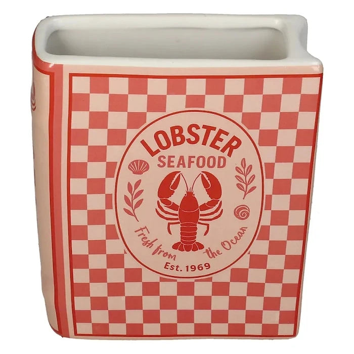Декоративна ваза home & lifestyle Lobster 18 x 5,5 x 15 cm
